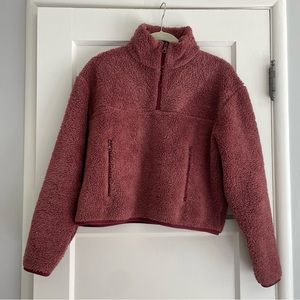 Girlfriend Collective Fleece Pullover Sweater